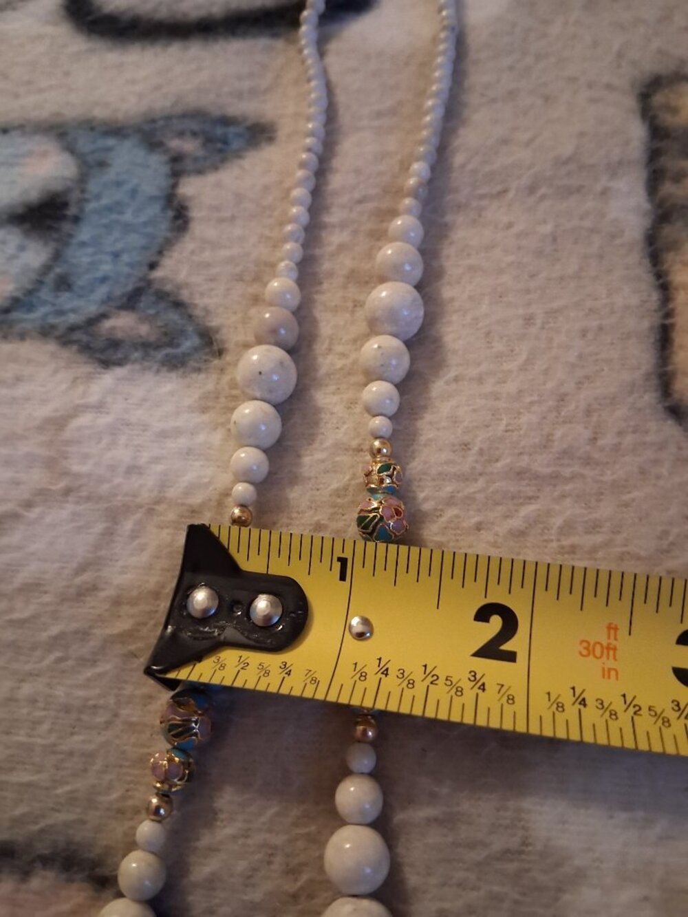 BEADED NECKLACE HANDMADE - Picture 2 of 9